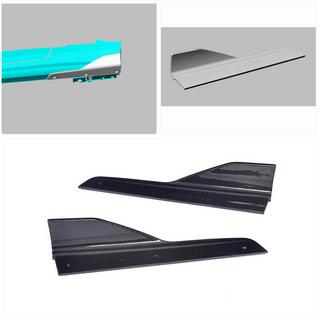 Side Skirt Extensions (for F32/F33/F36 M-Sport, Carbon) BMW 4 Series F32/F33/F36 2012-2020 photo 2