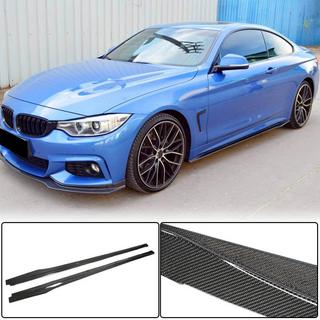 Side Skirt Extensions V1 (for F32/F33 M-Sport, Carbon) BMW 4 Series F32/F33/F36 2012-2020 photo 1