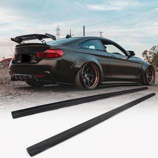 Side Skirt Extensions V2 (for F32/F33 M-Sport, Carbon) BMW 4 Series F32/F33/F36 2012-2020 photo 1