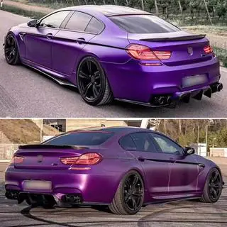 Side Skirt Extensions V1 (for F06 M-Sport, Carbon) photo 4