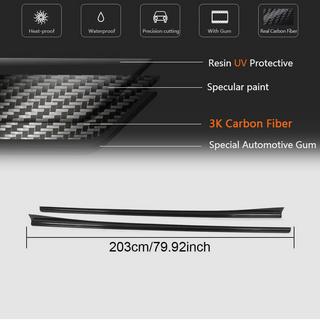 Side Skirt Extensions (for G14/G15 M-Sport, Carbon) BMW 8 Series G14/G15/G16 2018- photo 4
