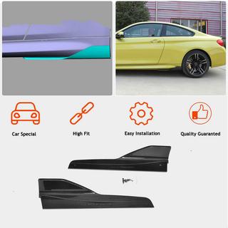 Side Skirt Extensions V4 (for F82/F83, Carbon) BMW 4 Series F32/F33/F36 2012-2020 photo 2