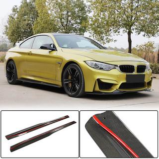 Side Skirt Extensions V3 (for F82/F83, Carbon) BMW 4 Series F32/F33/F36 2012-2020 photo 1