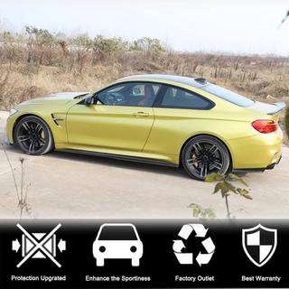 Side Skirt Extensions V3 (for F82/F83, Carbon) BMW 4 Series F32/F33/F36 2012-2020 photo 2