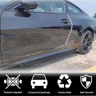 Side Skirt Extensions V3 (for G22/G23 M-Sport, Carbon) BMW 4 Series G22/23/26 2020- photo 2