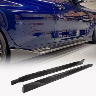 Side Skirt Extensions V2 (for G80, Carbon) BMW 3 Series G20/G21 2018- photo 1