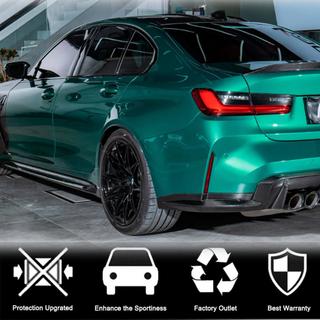 Side Skirt Extensions V4 (for G80, Carbon) BMW 3 Series G20/G21 2018- photo 2