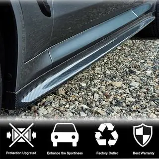 Side Skirt Extensions V1 (for F97/G01 M-Sport 2018-2021, Carbon) photo 4