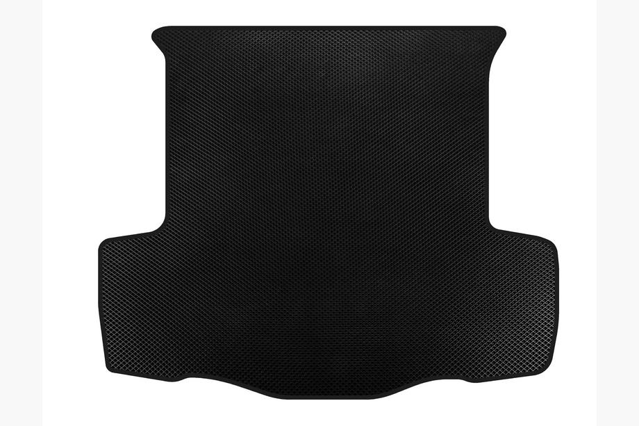 Fiat Linea 2006-2018 EVA Trunk Mat (SD, Black) Photo 1