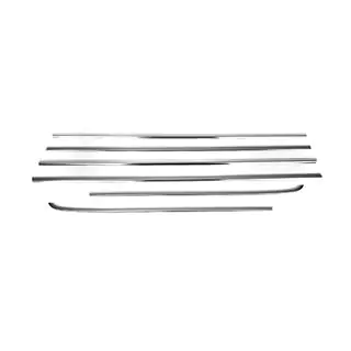 Exterior Window Trim Stainless Steel (6 pcs) SsangYong Kyron 2005-2014 photo 2