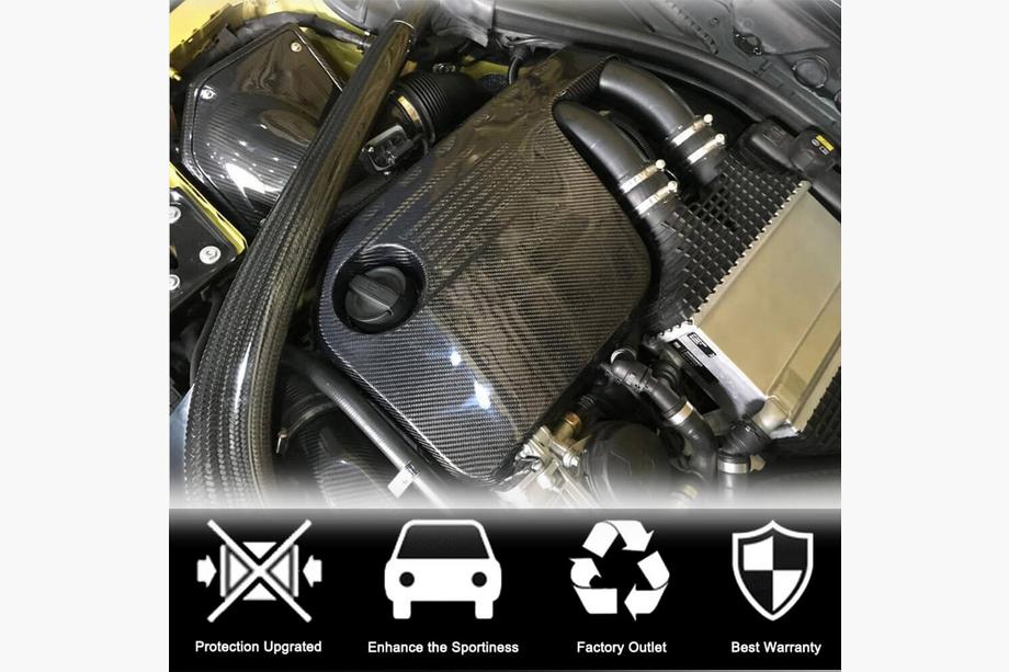 BMW 3 Series F30/F31 2012-2019 Engine Cover (for F80, Carbon) Photo 2