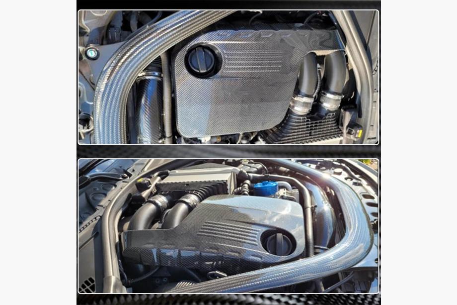 BMW 3 Series F30/F31 2012-2019 Engine Cover (for F80, Carbon) Photo 4