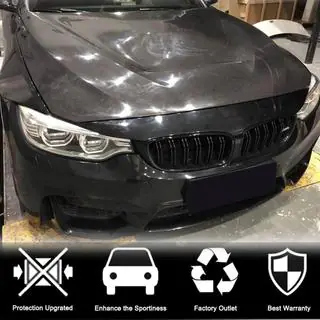 GTS-Style V2 Hood (for F30/F31, Carbon Fiber) BMW 3 Series F30/F31 2012-2019 photo 2