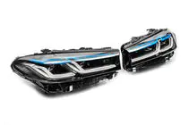 BMW 5 Series G30/G31 2017–2023 Front Full LED Laser headlights facelift (bumper replacement) photo 4