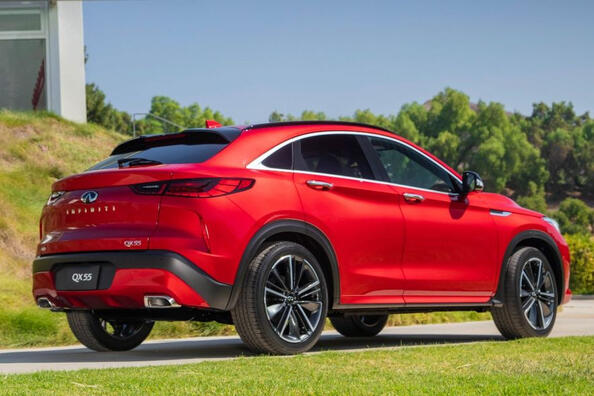 Review of the Infiniti QX55 premium crossover Photo 4