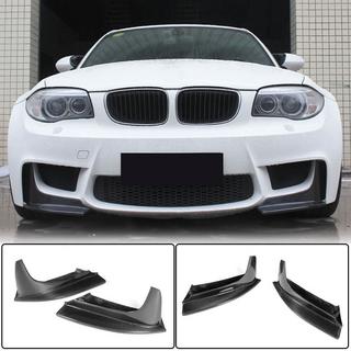 Front Bumper Flap Extensions (for 1M E82, Carbon) BMW 1 Series E81/E82/E87/E88 2004-2011 photo 1