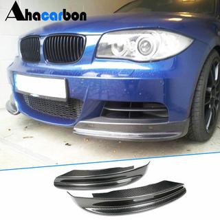 Front Bumper Flap Extensions (for E82/E88 M-Sport, Carbon) BMW 1 Series E81/E82/E87/E88 2004-2011 photo 1
