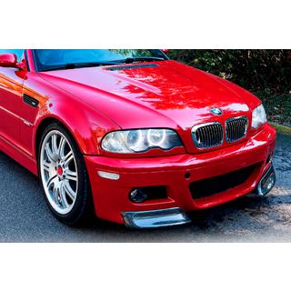 Front Bumper Flap Extensions (for M3, Carbon) BMW 3 Series E46 1998-2006 photo 1