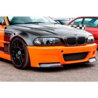 Front Bumper Flap Extensions (for M3, Carbon) BMW 3 Series E46 1998-2006 photo 2