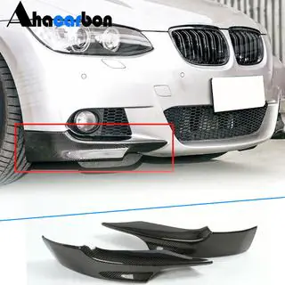 Front bumper flaps (for M-Sport 2006-2009, Carbon) photo 1