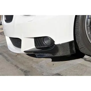 Front bumper flaps (for M-Sport 2006-2009, Carbon) photo 2