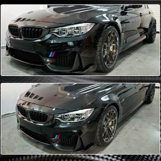 Front Bumper Lip Flap V1 (for F82/F83, Carbon) BMW 4 Series F32/F33/F36 2012-2020 photo 4