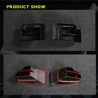 Front bumper air intake covers (for G87, Carbon) photo 3