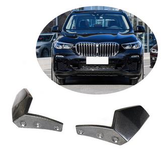 Front Bumper Flaps (2018-2022, Real Carbon) photo 1