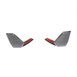 Front Bumper Flaps (2018-2022, Real Carbon) photo 3