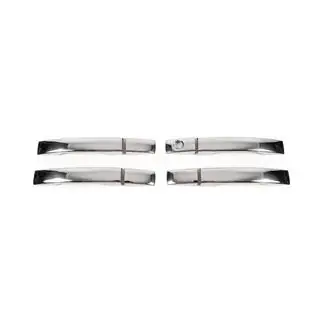 Chrome Door Handle Covers (4 pcs, Stainless Steel) Ssang Yong Rodius photo 1
