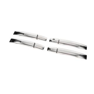 Chrome Door Handle Covers (4 pcs, Stainless Steel) Ssang Yong Rodius photo 2