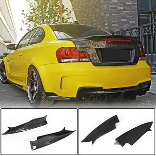 Rear Bumper Flap Extensions (for E82 1M, Carbon) photo 1