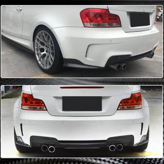 Rear Bumper Flap Extensions (for E82 1M, Carbon) photo 4