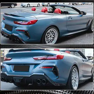 Rear Bumper Diffuser V2 for M-Sport, Carbon photo 4