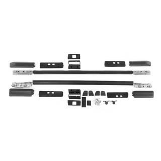 OEM Black Roof Rails (Aluminum) Toyota Land Cruiser Prado 250 2023- photo 2