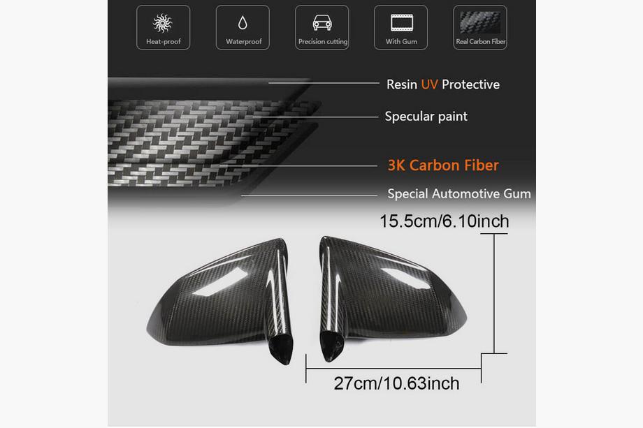 Lamborghini Gallardo 2003-2013 Carbon Mirror Covers Photo 6