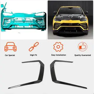 Front Bumper Flap Covers (Dry Carbon) Lamborghini Urus 2018- photo 2