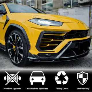 Front Bumper Flap Covers (Dry Carbon) Lamborghini Urus 2018- photo 3