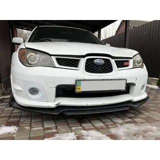 Front Lip Niken Black (ABS)