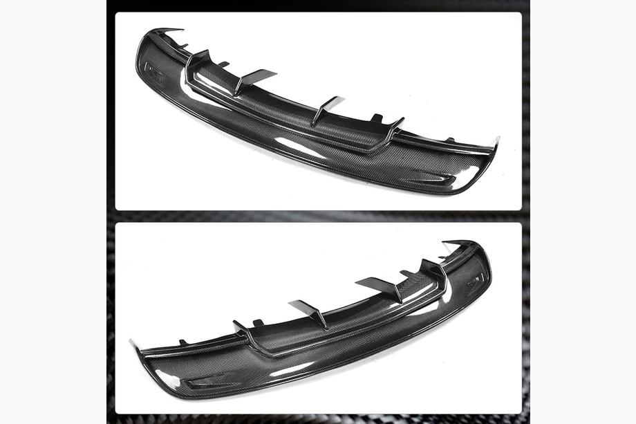 Tesla Model S 2012– Rear Bumper Diffuser FRP V2 Photo 6