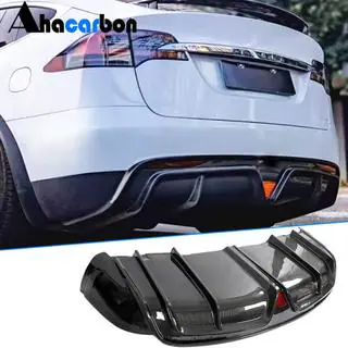 Rear Diffuser for Plaid 2021-2025, Carbon photo 1