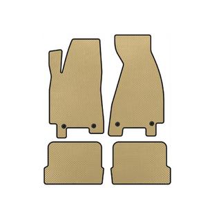 EVA Floor Mats (1991-1996, Coupe, Beige) Audi 80/90 1987-1996