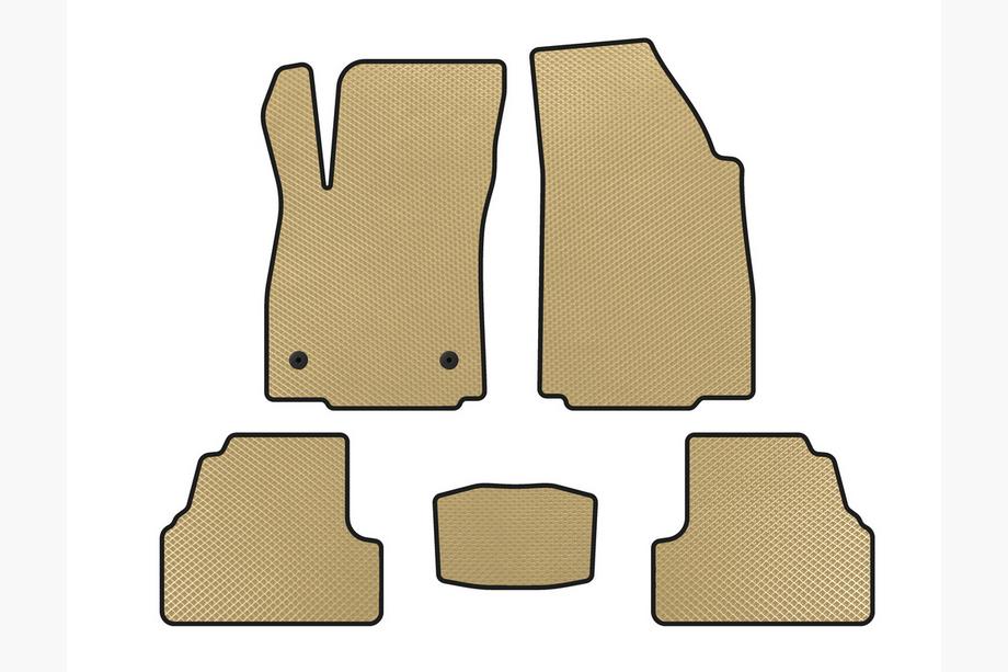 Buick Encore 2013-2019 EVA Floor Mats (Beige) Image