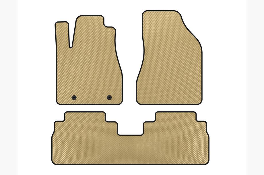 BYD S6 2010-2016 EVA Floor Mats (Beige) Photo 1