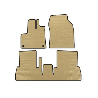 EVA Floor Mats (Manual Transmission, Beige) Citroen Berlingo/Multispace 2018-