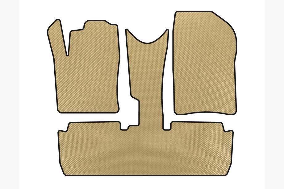 Citroen Xsara Picasso 1999-2012 EVA Floor Mats (Pre-Facelift, Beige) Photo 1