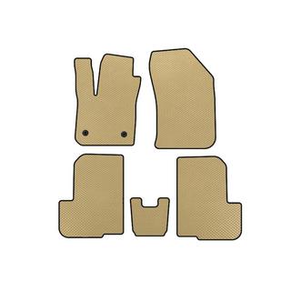 EVA Floor Mats (2 Rows, 7-Seater, Beige) Dacia Lodgy 2012-2022