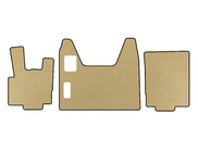 DAF XF95 2002-2006 EVA Floor Mats (Beige) photo 1