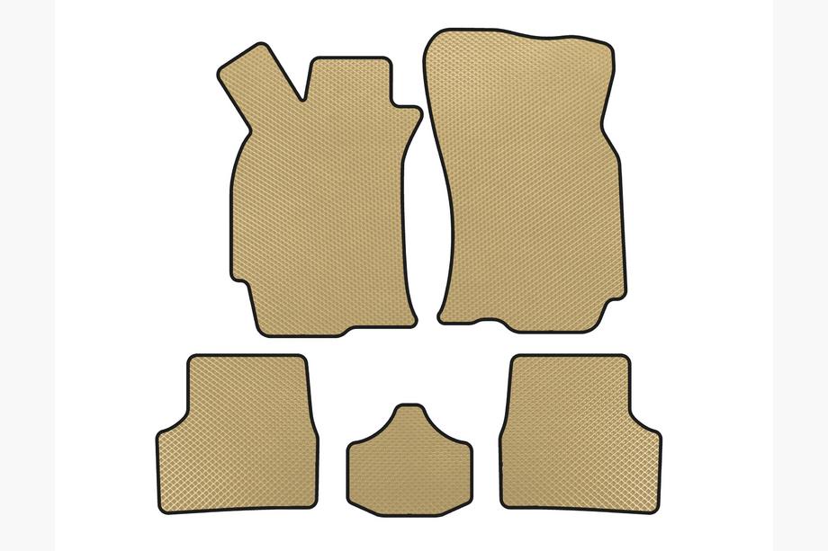 Fiat Albea 2002-2012 EVA Floor Mats (SD, Beige) Image