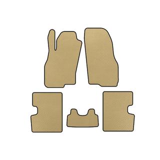 EVA Floor Mats (Hatchback, 5-Door, Pre-Facelift, Beige) Fiat Punto Grande/EVO 2006-2018